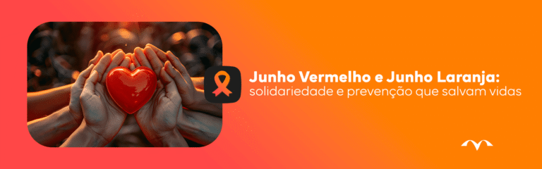 apresentar campanha do mes colorido da saúde - junho vermelho e amarelo