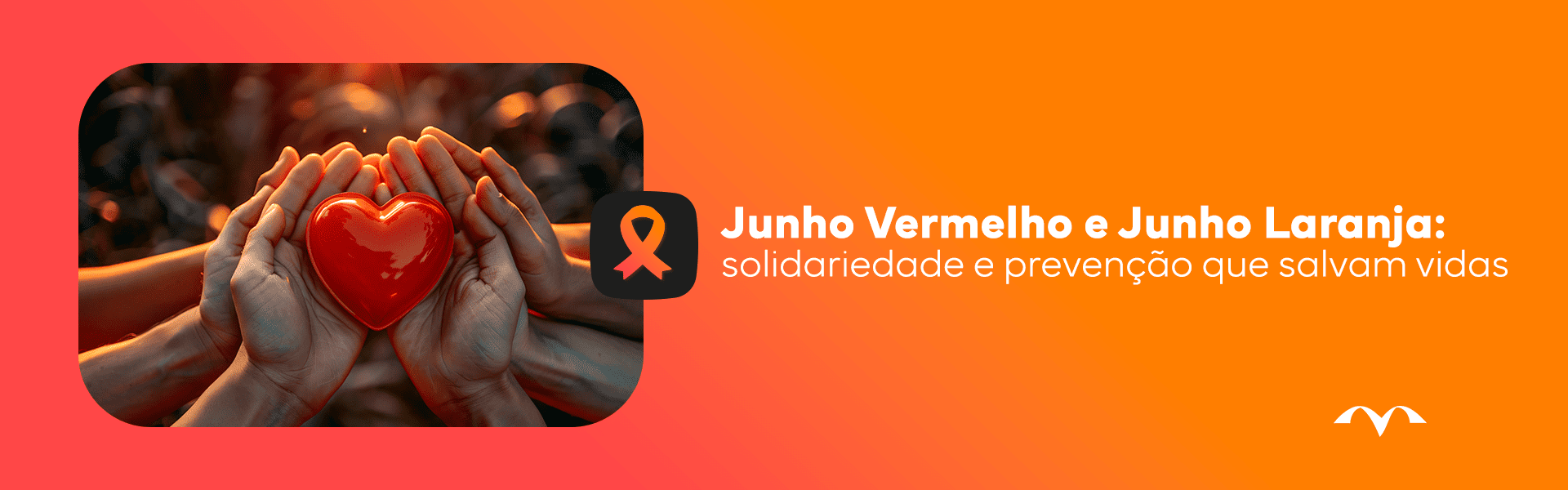 apresentar campanha do mes colorido da saúde - junho vermelho e amarelo